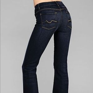 7 For All Mankind Mid Rise Bootcut Jeans